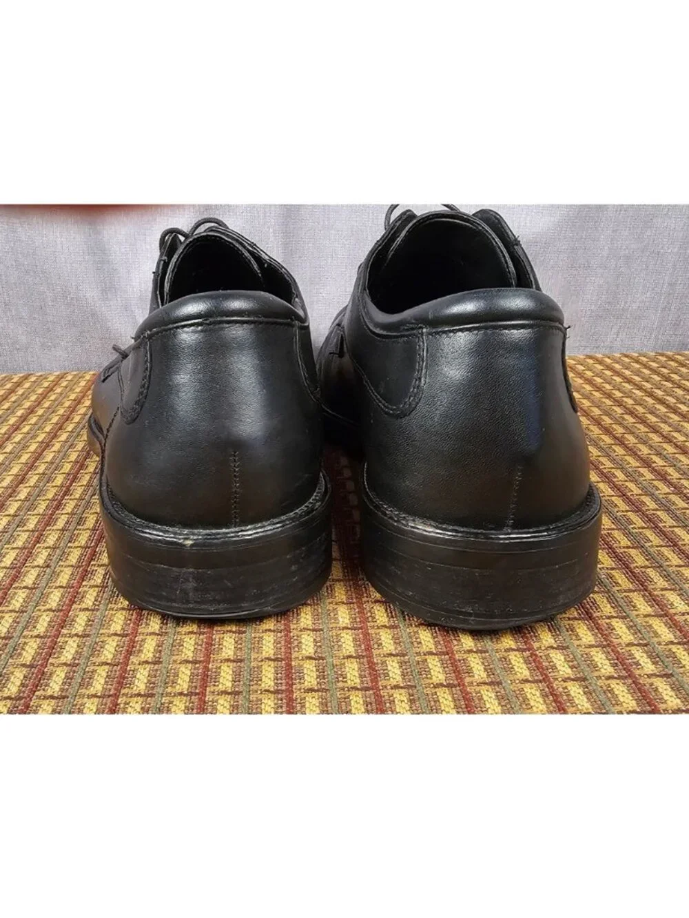 Cole Haan Black Leather Oxford Dress Shoes Mens Size 10 Classic Formal Lace-Up
